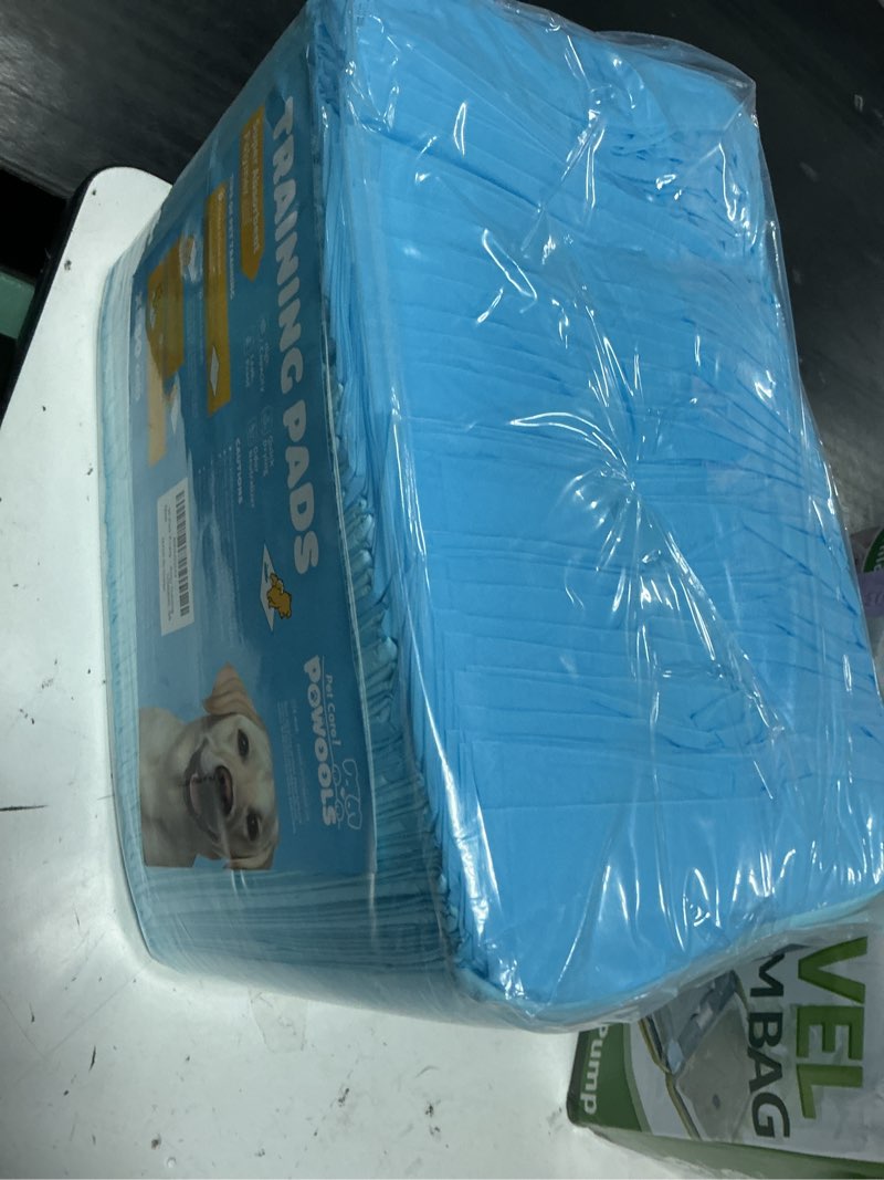 Condition photo showing Good Condition for 50-pack extra large pee pads - 34" x 28" puppy pads for dogs with 6-layer leakproof protection, disposable and quick-dry dog pads with high absorbency for easy potty training 34" x 28" - 50 packs