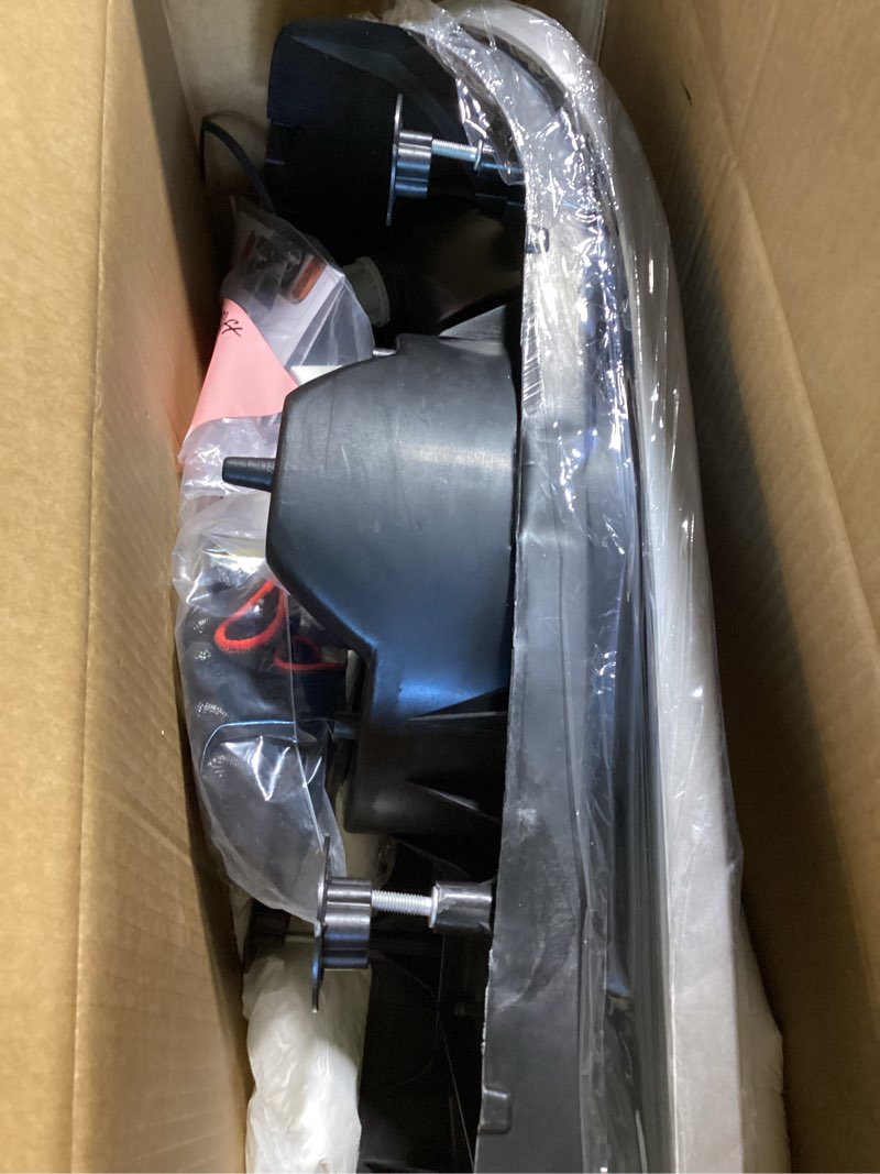 Condition photo showing Good Condition for headlights assembly fit for mack cv replacement right passenger side headlamp grey grey right