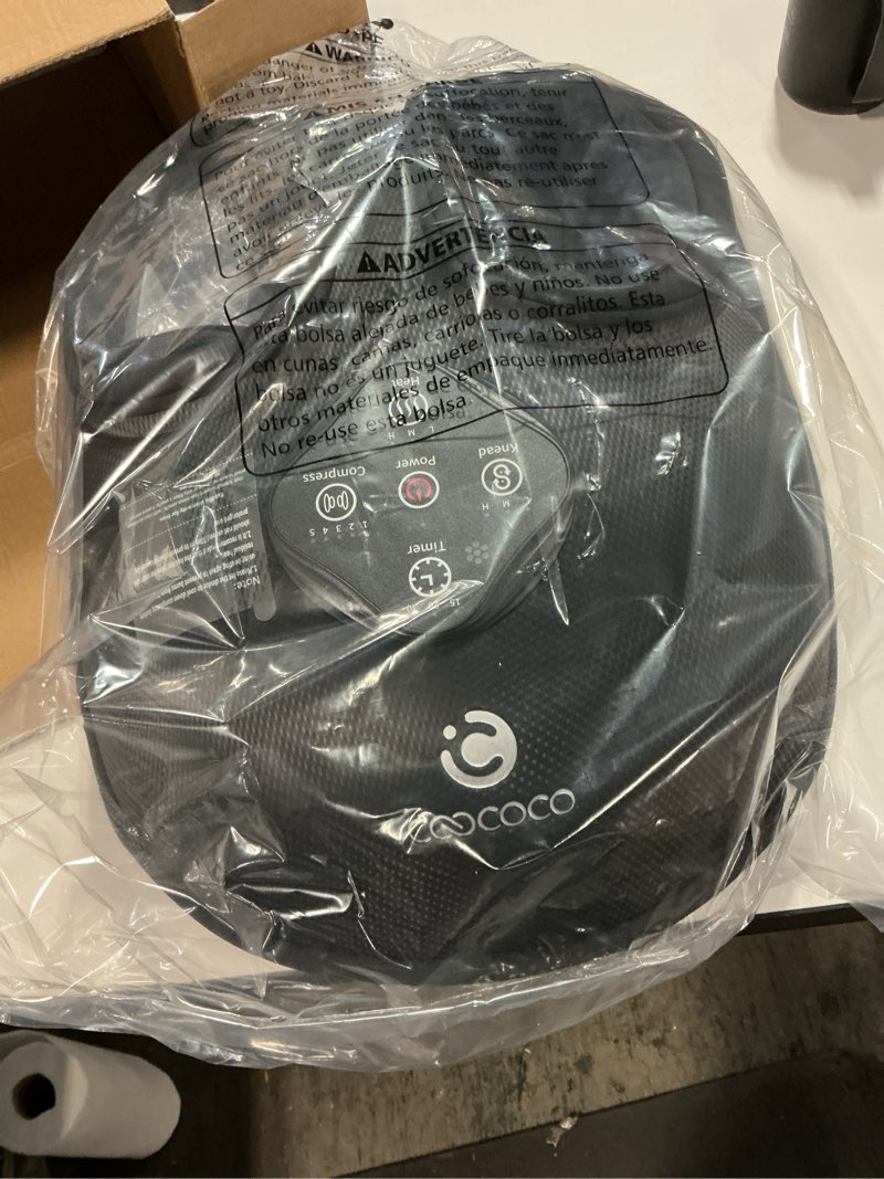 Condition photo showing New/Like New for CooCoCo 2025 Upgrade Shiatsu Foot Massager with Heat, FSA Eligible Feet Massager for Plantar Fasciitis & Neuropathy, Foot Warmer with Kneading, Rolling, Compression, Remote Control Onyx