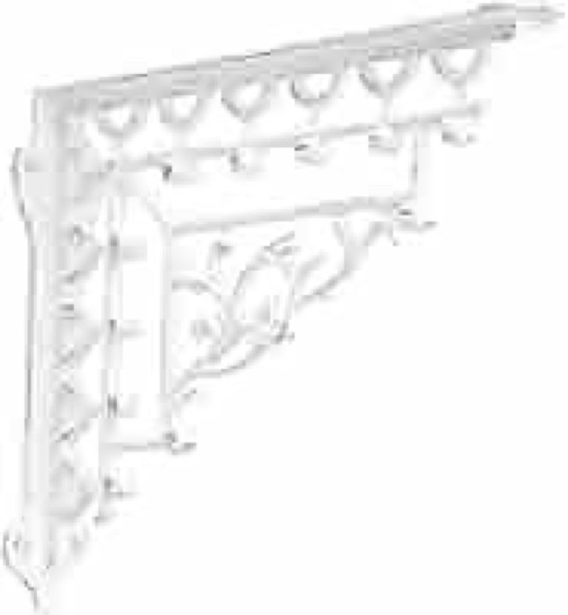 Mediterranean iron shelf bracket 