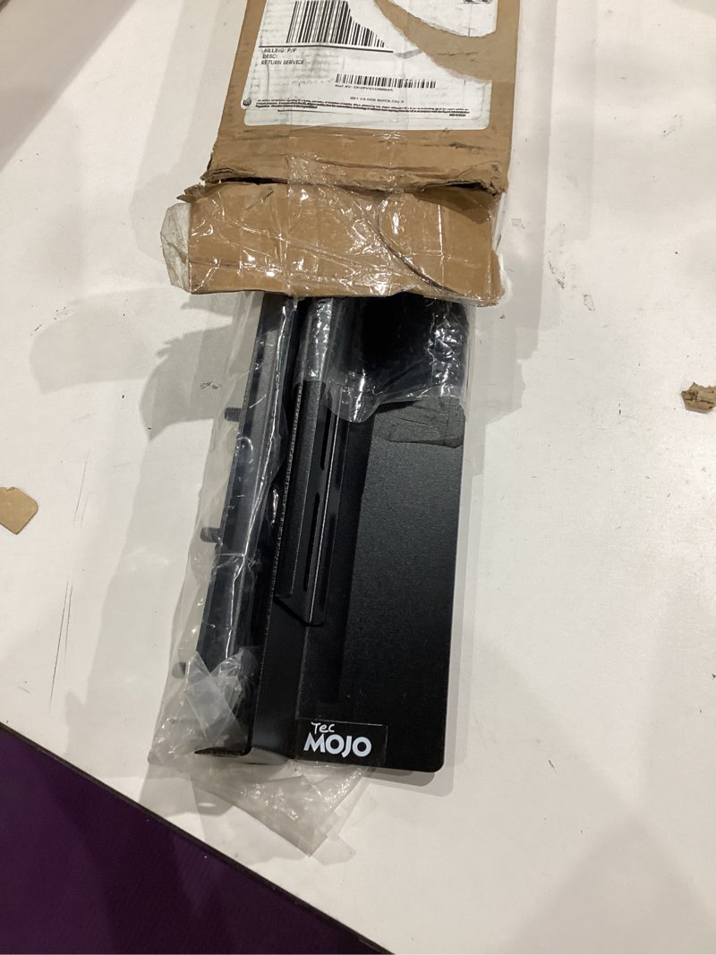 Condition photo showing Good Condition for tecmojo 1u universal rack mount rails,4-post server rack shelf rail with 20.9"-32" adjustable depth fit for non-rack mountable server/networking/av/it equipment half depth