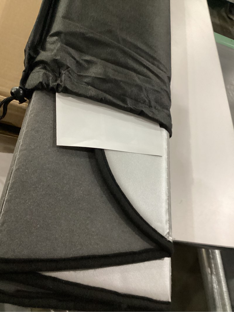Condition photo showing New/Like New for Pigenius Windshield Sunshade for BMW X4 2015-2018 (F26) Gen 1, Premium Grey Leather Finish