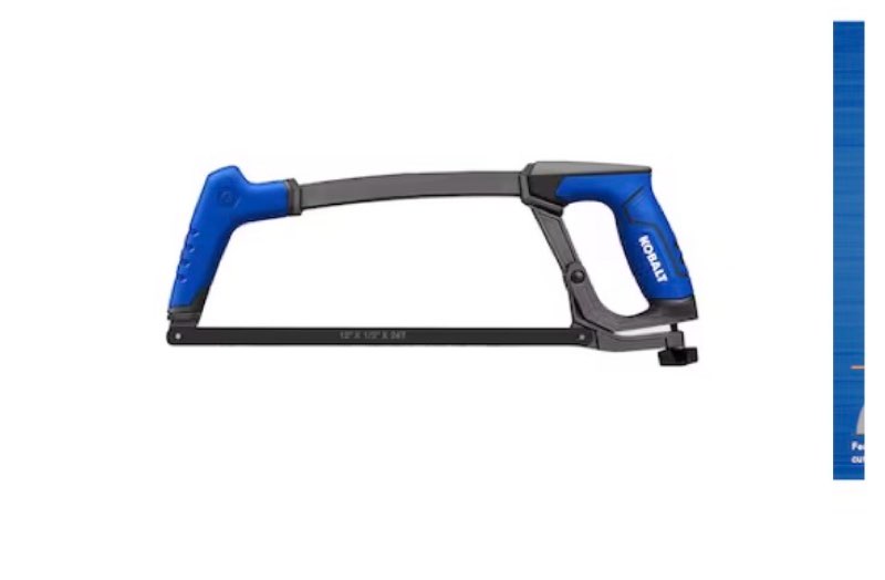 Kobalt 12-in Extra fine cut Hack Saw