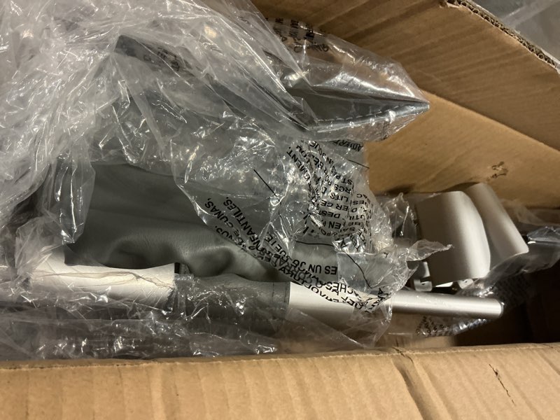 Condition photo showing As Is for drive medical 10105-1 platform walker/crutch attachment, silver