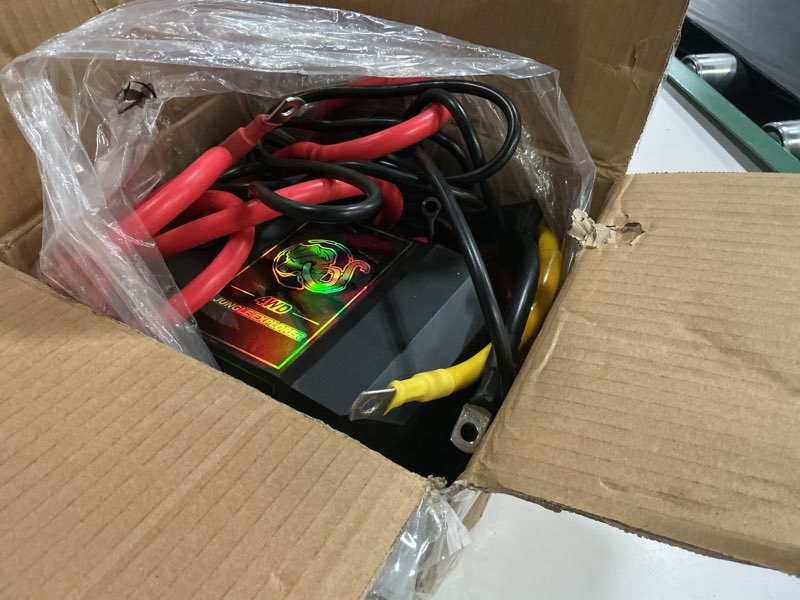 Condition photo showing Good Condition for winch control box for 80000lbs to 13000lbs, electric winch controller winch control box with wireless remote controller wired remote controller