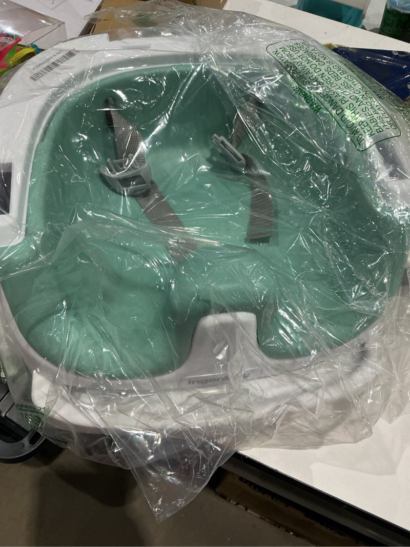 Condition photo showing Good Condition for ingenuity baby base 2-in-1 booster feeding and floor seat with self-storing tray - mist