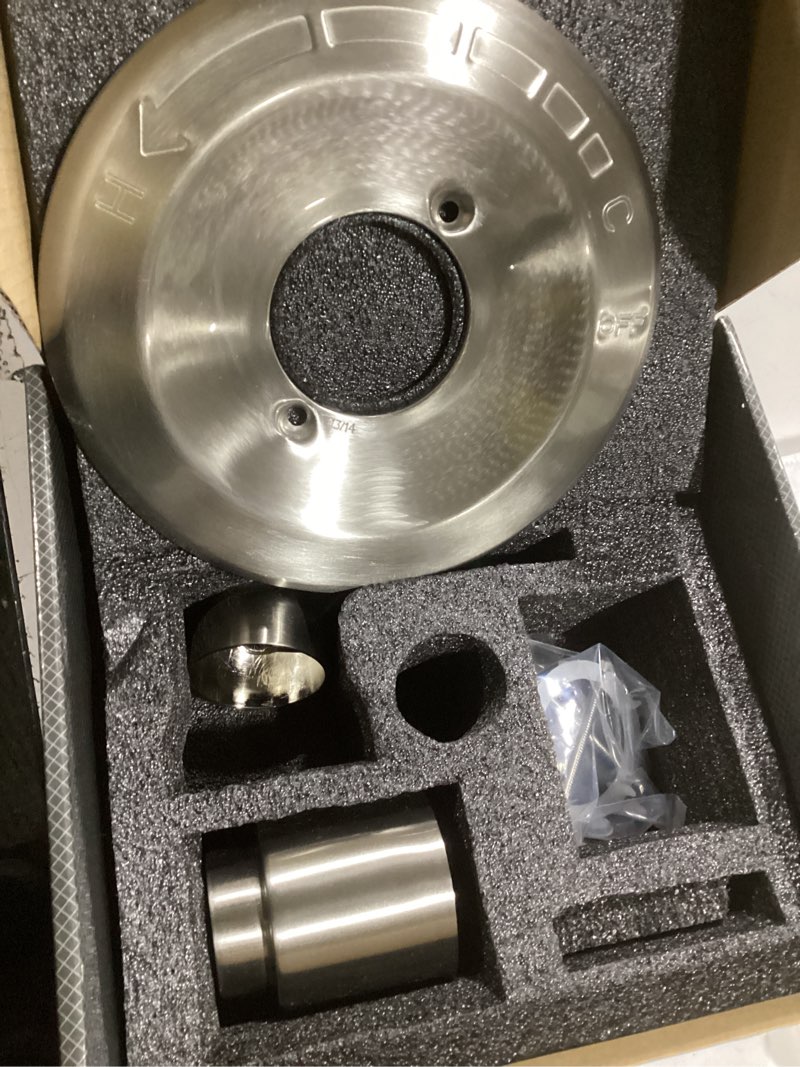 Condition photo showing New/Like New for Ultrimkit Shower Trim Kit Replacement for 13/14 Series, Shower Cover Plate with Handle (Valve& Catridge Not Inclued) (Brushed Nickel) Brushed Nickel 1