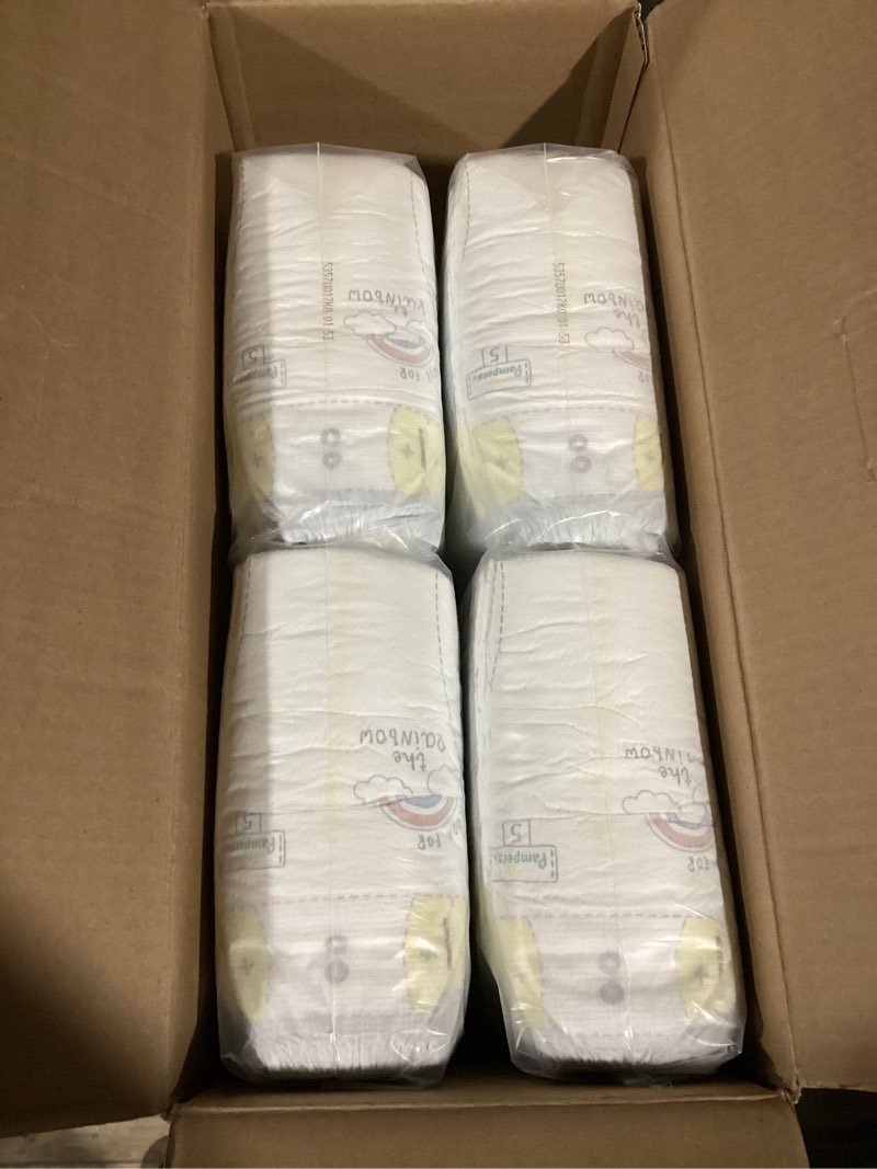Condition photo showing New/Like New for Pampers Baby Diapers - Swaddlers - Size 5, 104 Count, Ultra Absorbent Disposable Infant Diaper Size 5 104
