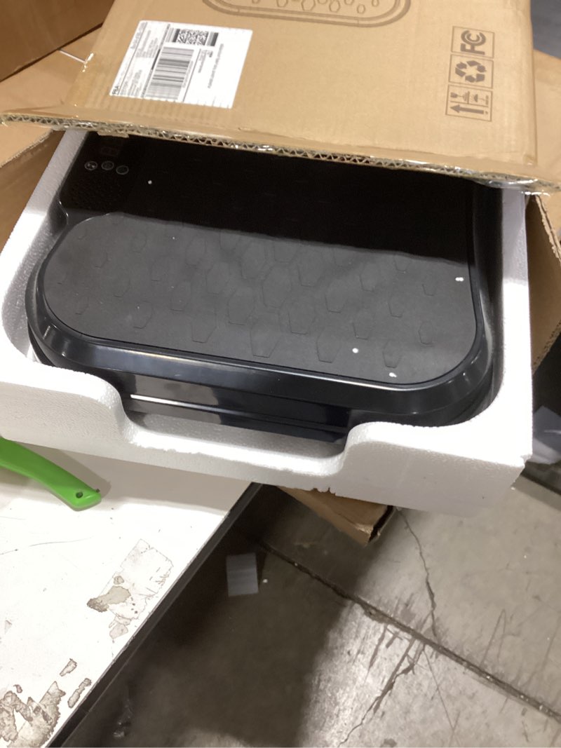 Condition photo showing Good Condition for vibration plate exercise machine,vibration plate for lymphatic drainage power vibration plate machine support 450 lbs 250 adjustable speeds,vibrating plate shake plate weight loss black