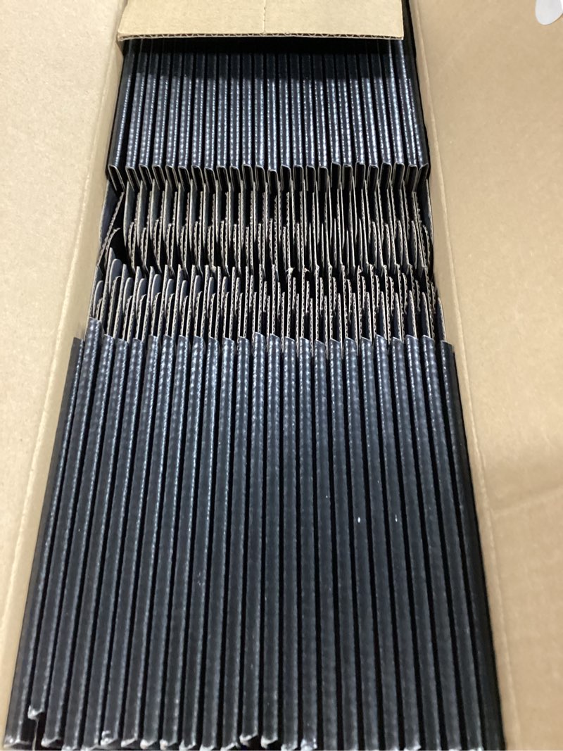 Condition photo showing Good Condition for Rempry 50 Pack 6x6x2 Inches Black Small Shipping Boxes, Cardboard Corrugated Mailer for Packaging Sm