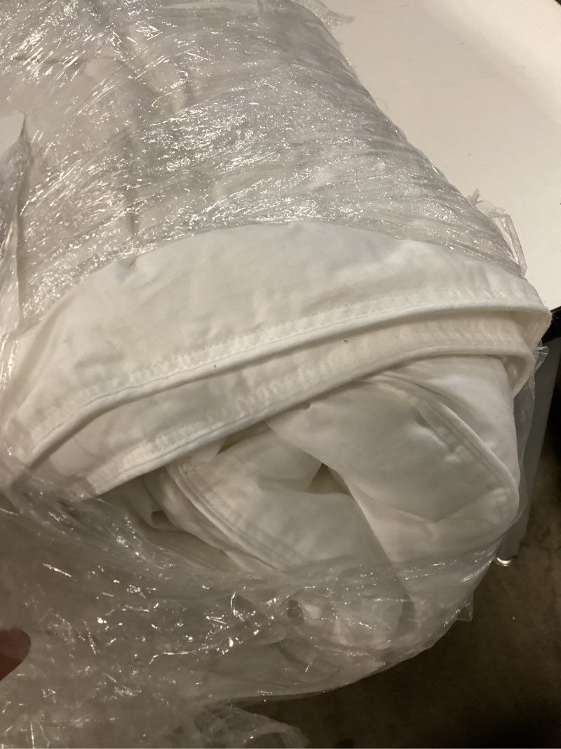 Condition photo showing Good Condition for premium down alternative comforter, full/queen, white