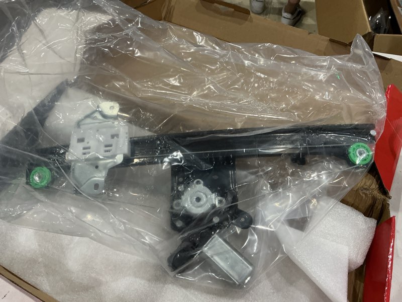 Condition photo showing As Is for a-premium front right passenger side power window regulator without motor compatible with bmw e36 m3 1995-1999 325i 1992-1995 325is 323i 323is 318i 318is 328i 328is