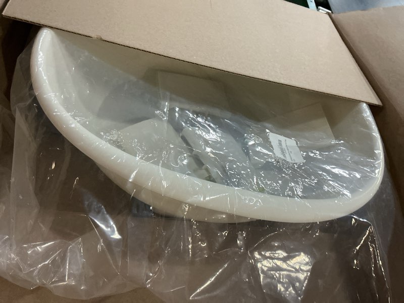 Condition photo showing Good Condition for sitz bath tub,sitz bath for hemorrhoids,sits bath kit for women men,wider seating area, deeper bowl (white)