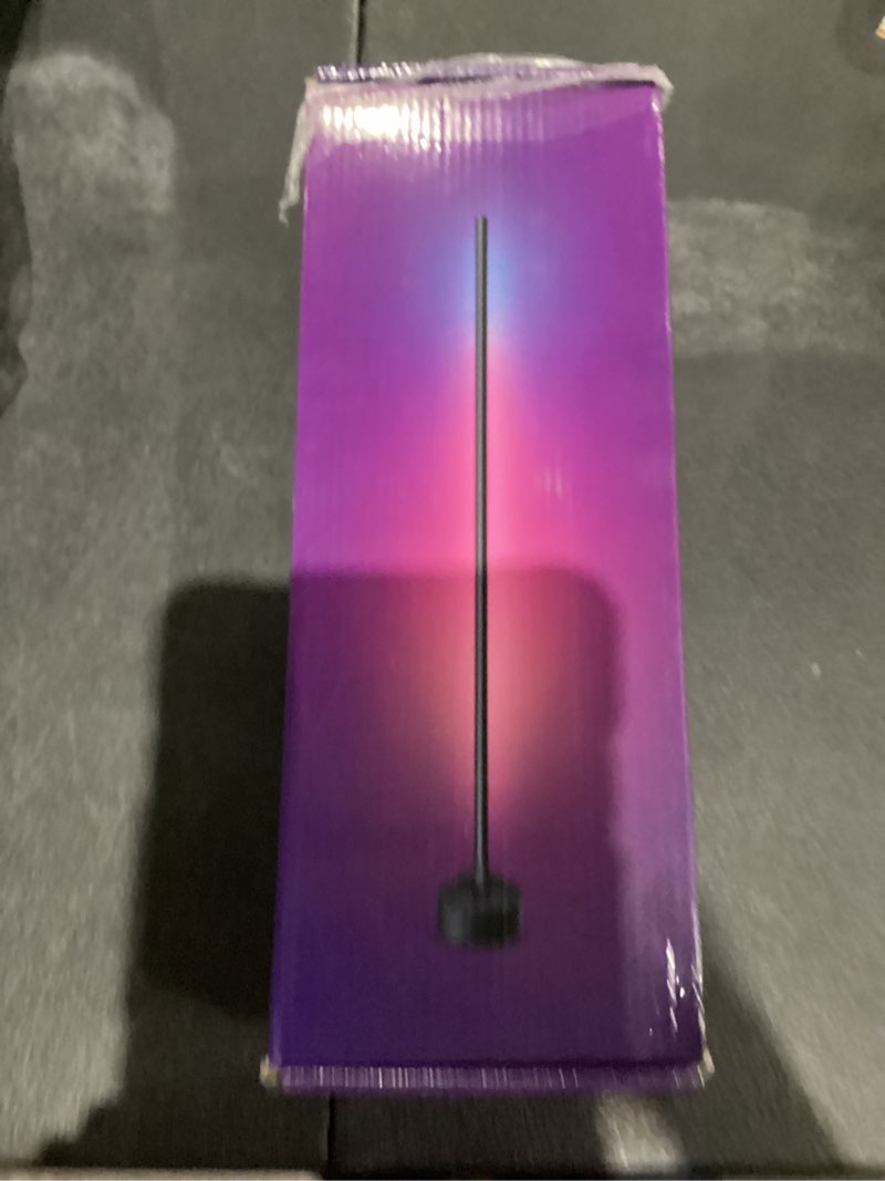 Condition photo showing New/Like New for Corner Floor Lamp - Smart RGB LED Corner Lamp with App and Remote Control, 16 Million Colors & 68+ Scene, Music Sync, Timer Setting - Ideal for Living Rooms, Bedrooms, and Gaming Rooms 1_Pack