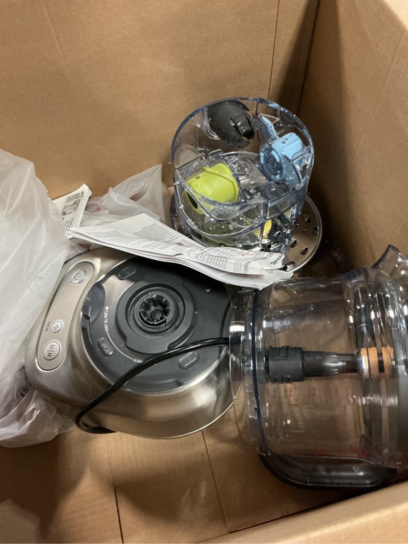 Condition photo showing Good Condition for Breville BFP638 Paradice 9 Cup Food Processor and Dicer, Small, Black Truffle Medium Black Truffle