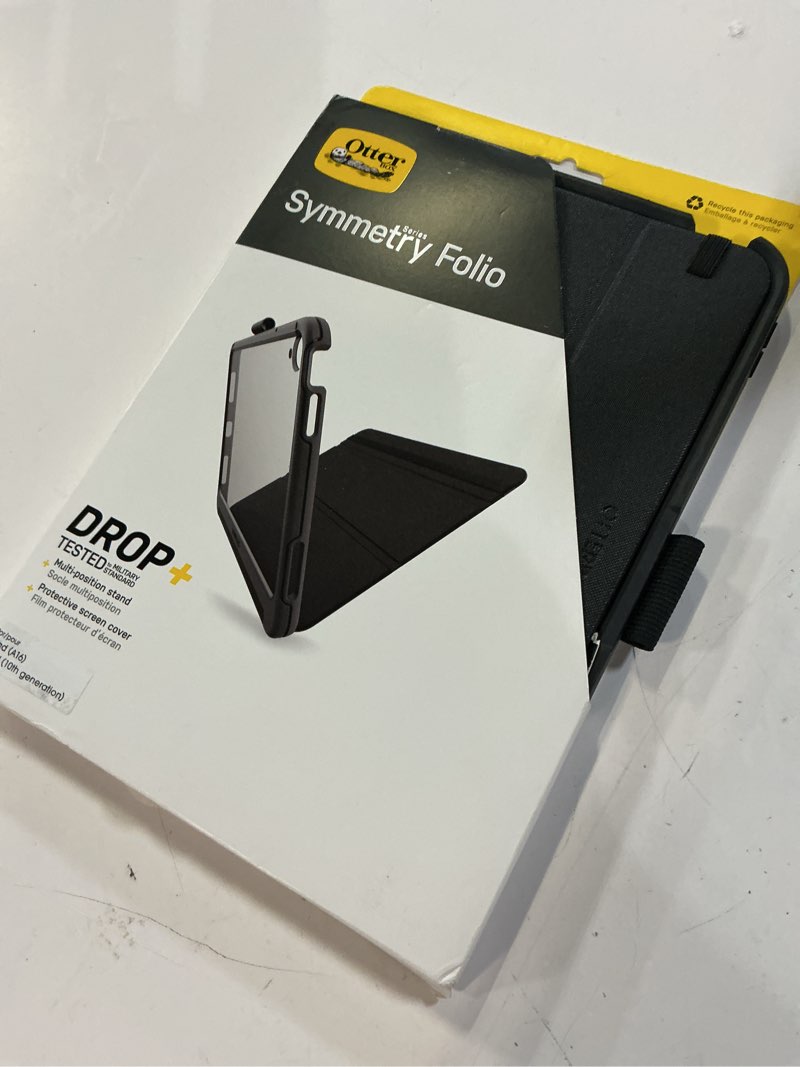 Condition photo showing New/Like New for otterbox ipad (10th generation) and ipad (a16) symmetry series folio case - starry night (black)
