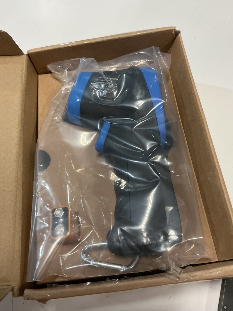 Condition photo showing Good Condition for high temp infrared thermometer -58?~2732? industrial pyrometer 30:1 digital ir temperature gauge,non-contact high temperature gun for kiln,forging,engine,industry and home repair. ap-2732 blue