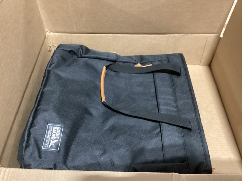 Condition photo showing Good Condition for Eddie Bauer 30L Bygone Multipurpose Convertible Backpack Tote, Black | Travel Bag | Work | Laptop an