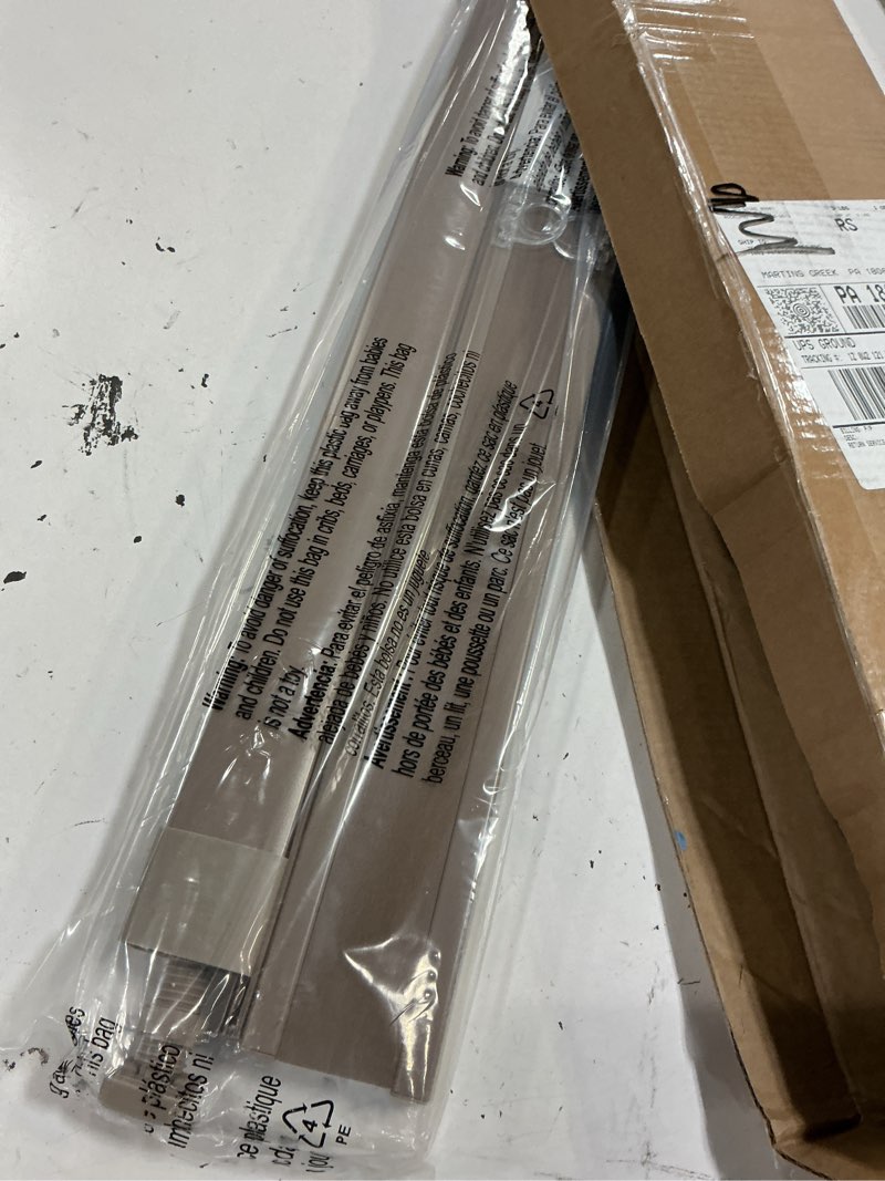 Condition photo showing New/Like New for lazblinds no tools no drill cordless cellular shades, top down bottom up (tdbu) honeycomb shades for home, light filtering thermal insulation blinds for windows, 31" w x 64" h, taupe light filtering - taupe 31" w × 64" h