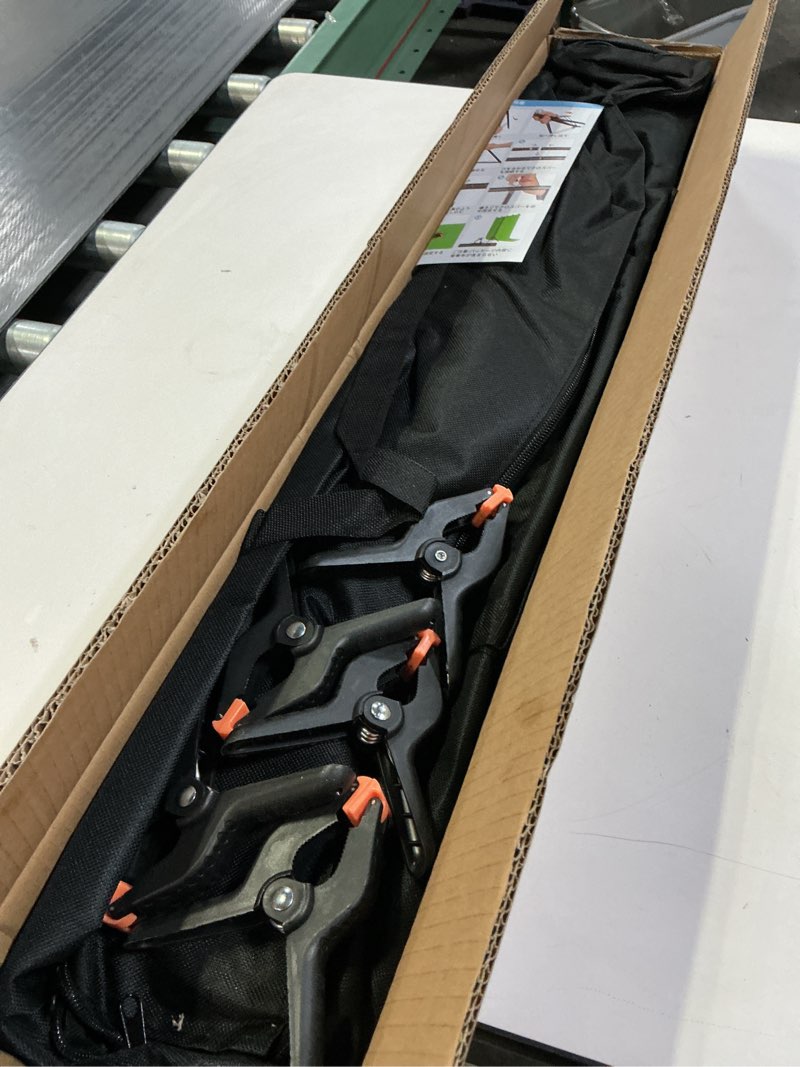 Condition photo showing New/Like New for HEMMOTOP 7x5 ft Green Screen Stand Kit, 6.5x5 ft Green Screen Backdrop with Stand for Streaming, Gaming, Zoom, Portable Greenscreen Background Kit with Clips & Carrying Case