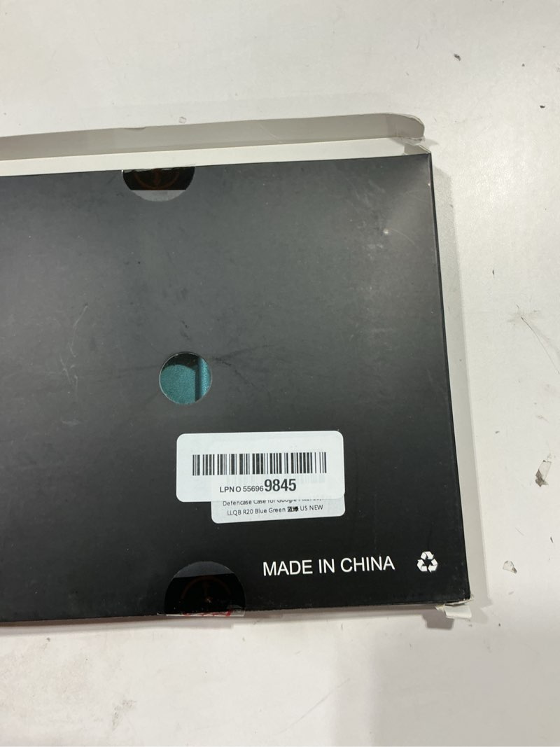 Condition photo showing Good Condition for defencase for google pixel 10/ pro wallet case with card holder, blue green | rfid blocking, durable soft pu leather, with zipper pocket, wrist strap, flip phone cases cover with stand for women and men blue green pixel 10/pro