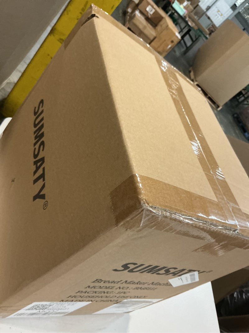 Condition photo showing New/Like New for bread maker, 2.2lb 16-in-1 bread machine, automatic bread maker machine with nonstick ceramic pan & 15h timer & 1h keep warm for beginner, breadmaker with gluten-free, french, yogurt, recipe