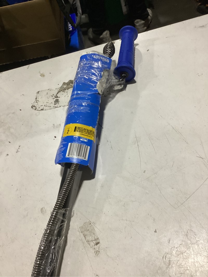 Condition photo showing Good Condition for kobalt 1/2-in x 3-feet high carbon wire hand auger for toilet