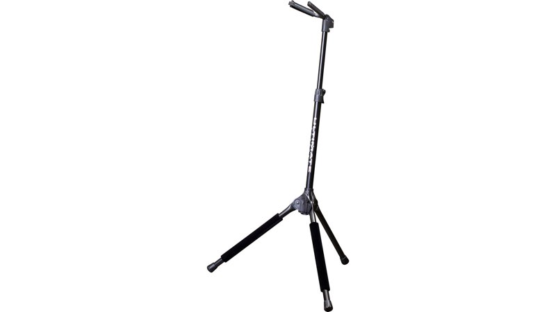 ultimate support gs-100+ genesis series plus guitar stand w/ locking legs, hanging yoke, and one-tou