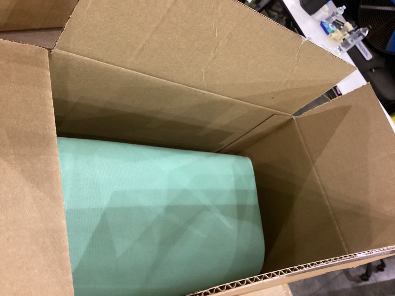 Condition photo showing As Is for IMPROVIA® Washable Underpads, Heavy Absorbency Reusable Incontinence Pads for Kids, Adults, Elderly, and Pets - Waterproof Protection Floor Navy & Green (4 Pack - 34x36) Navy & Green 4 Pack - 34"x36"