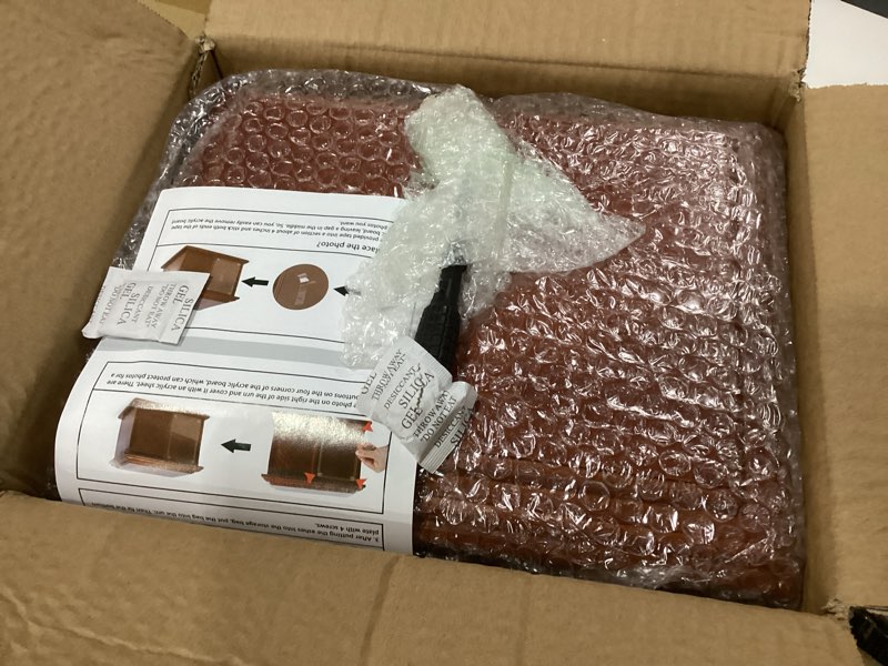Condition photo showing As Is for double urn for 2 adults, urns for ashes for man women, tree of life cremation urns for human ashes two person adult female male, wooden companion urns large box holds 4 x 6 inch photo