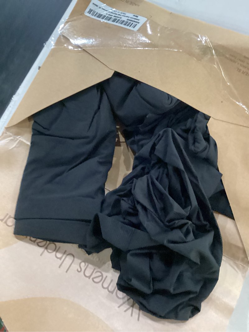Condition photo showing Good Condition for sharicca seamless high waisted underwear for women no show full coverage panties nuage microfiber briefs pack all black small