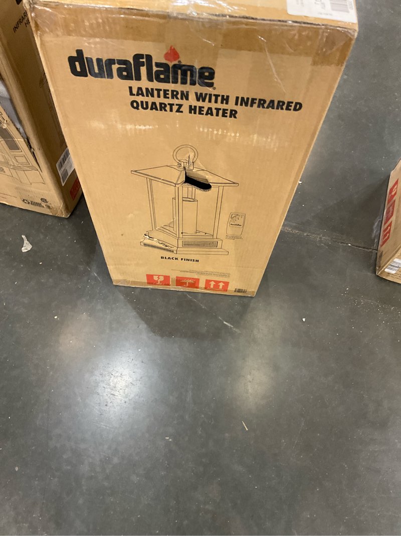 Condition photo showing Good Condition for 29” duraflame® Infrared Quartz Electric Lantern Heater