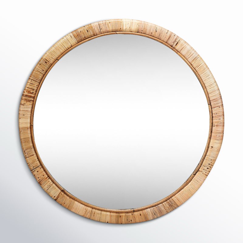  Lamont Modern & Contemporary Wall Mirror   Round 34”