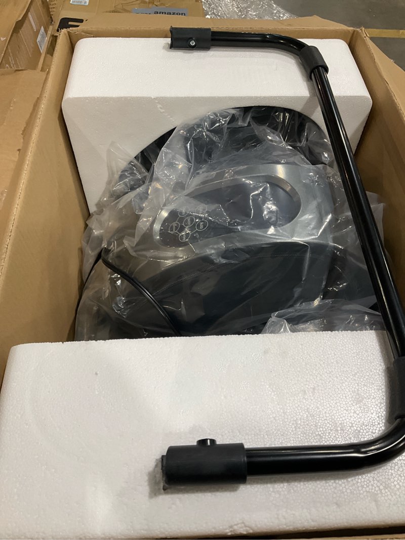 Condition photo showing As Is for TISSCARE Shiatsu Foot Massager with Heat, FSA Eligible HSA Foot Massager for Plantar Fasciitis, Neuropathy, Circulation and Pain Relief, Massage Feet at Home/Office, Gift for Men and Women 2026 New Upgraded,gray