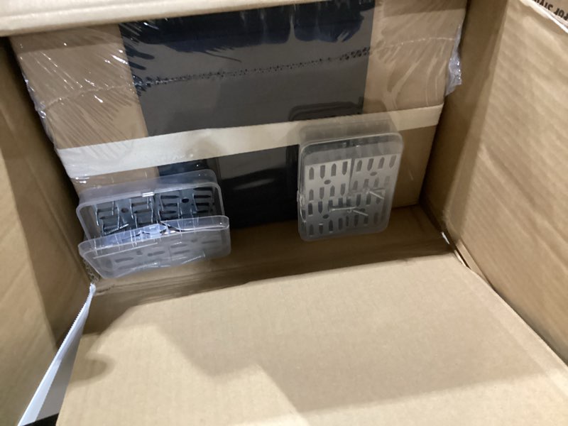 Condition photo showing New/Like New for Art3dwallpanels 8 PCS Acoustic Panels, 24''x12'' Fabric Soundproof Wall Panels, Easy-Hook Mounting Sound Absorbing Panels for Studios, Office, Home Theater,Black 8 Pack Black