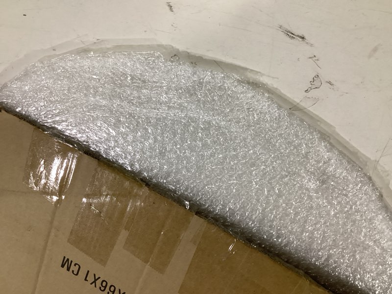Condition photo showing Good Condition for pushglossy large round acrylic sheet clear acrylic circle board transparent circle blank plastic disc for table top backdrop diy cake disks crafts(1/8" x 24")