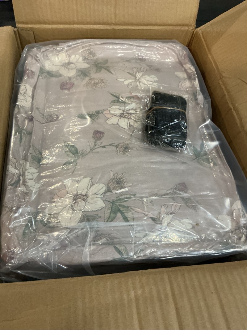 Condition photo showing New/Like New for syrinx water resistant japanese futon mattress, full size 75"x54", 2.5 inch thick japanese floor mattress tatami mat, foldable floor bed sleeping pad for dormitory guest room camping white blooms full(75"l x 54"w x 2.5"th)