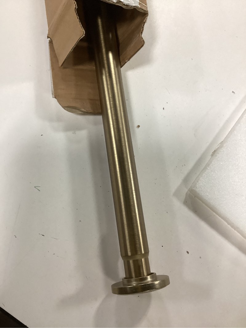 Condition photo showing Good Condition for Ivilon Tension Curtain Rod - Spring Tension Rod for Windows or Shower, 54 to 90 Inch. Warm Gold 54" to 90" Warm Gold