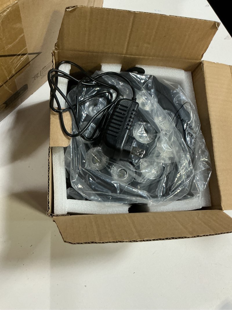 Condition photo showing New/Like New for Rechargeable Par Lights, RGBW LED Uplights Battery Powered Stage Light, HOLDLAMP Par Can DJ Lights Sound Activated with Remote & DMX Control for Festival Party Event Wedding Bar. 4 Packs