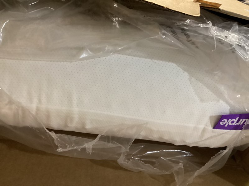 Condition photo showing Good Condition for Purple Harmony Pillow – Talalay Latex Foam Cooling Pillow for Combo or Side Sleepers, 360º Hex GelFlex Grid for No-Pressure Support and Luxurious Weightless Feel - Standard, Medium Feel, Med Height