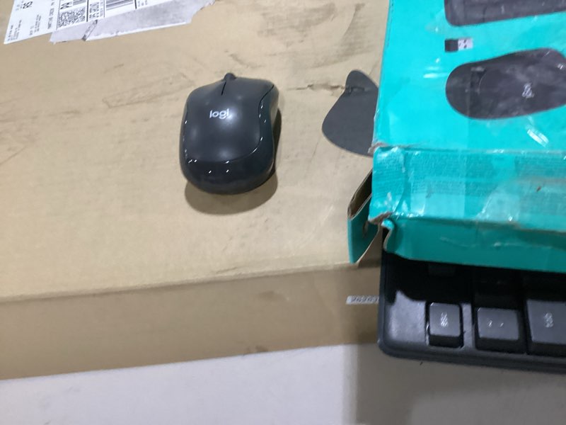 Condition photo showing Good Condition for Logitech MK295 Wireless Mouse & Keyboard Combo with SilentTouch Technology, Full Numpad, Advanced Optical Tracking, Lag-Free Wireless, 90% Less Noise - Graphite