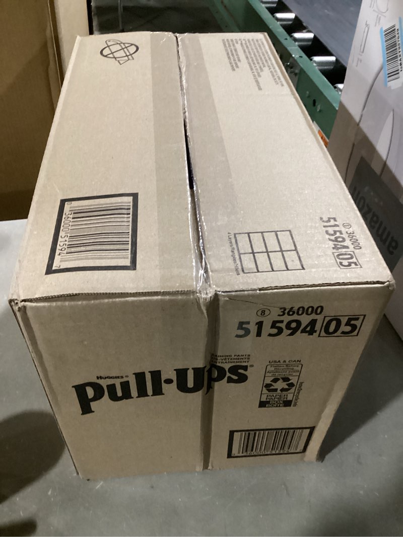 Condition photo showing Good Condition for Pull-Ups Boys' Potty Training Pants, Size 2T-3T Training Underwear (16-34 lbs), 124 Count (4 Packs of 31), Packaging May Vary 2T-3T 124