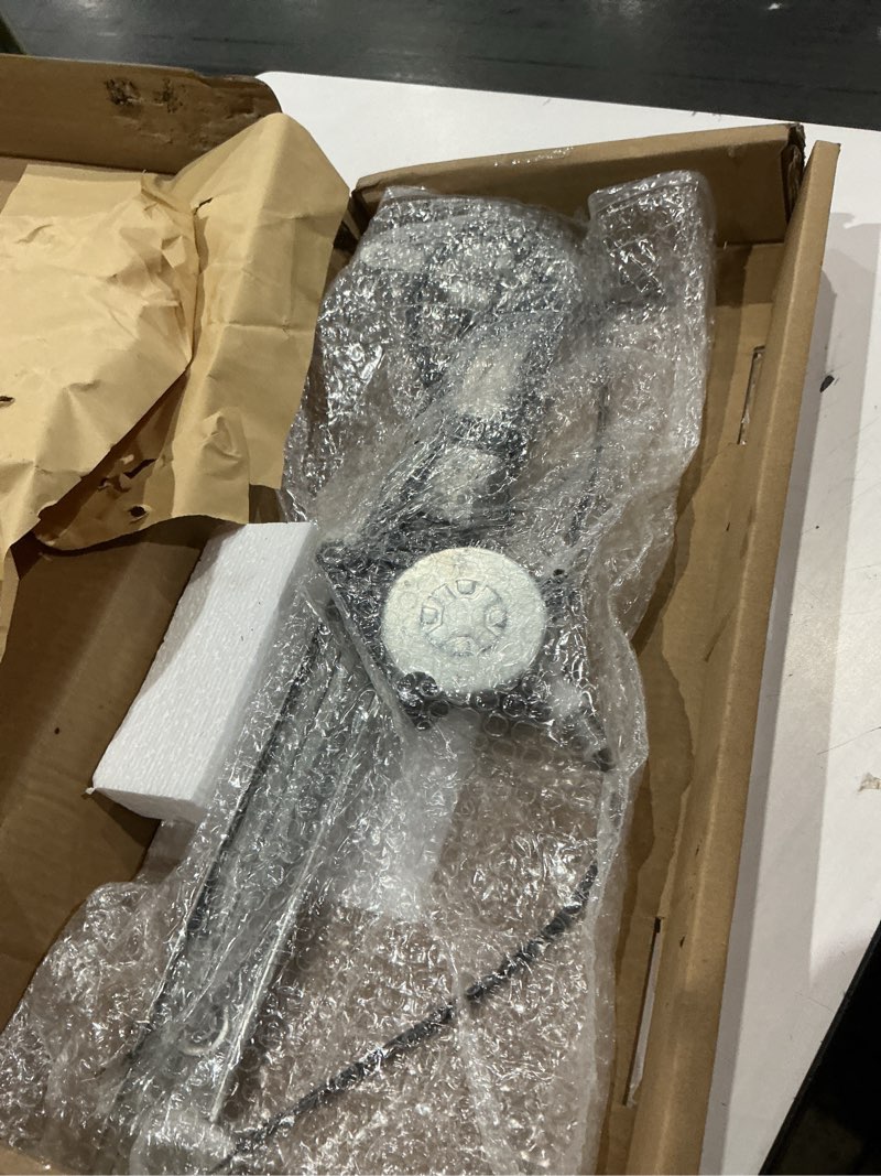 Condition photo showing As Is for philtop 741-708 front left driver side power window regulator with motor compatible with toyota camry 1992-1996 front left 741-708