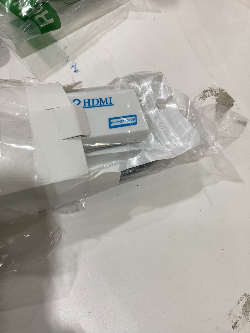 Condition photo showing New/Like New for Wii HDMI Adapter with AV Cable,Wii to HDMI Converter 1080P with 3.5mm Audio Jack,Compatible with All Nintendo Wii Display Modes