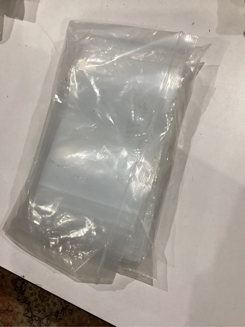 Condition photo showing Good Condition for gpi - 6 mil, extra heavy-duty, 5" x 7" clear plastic reclosable zip bags, puncture-resistant, strong resealable poly bags, with lock zipper seal, for screws, nuts, bolts & constuction, 100 count 5" x 7" 100.0
