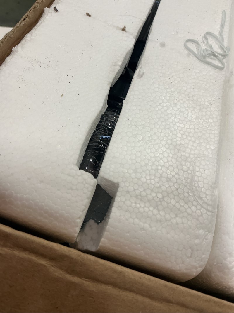 Condition photo showing Good Condition for Kolpop Solar Lanterns Outdoor Waterproof, Hanging Solar Lights with 30 LED, Cracked Glass Hanging Globes for Garden Patio Fence Yard Christmas Tree Decoration, Cold White Cold White