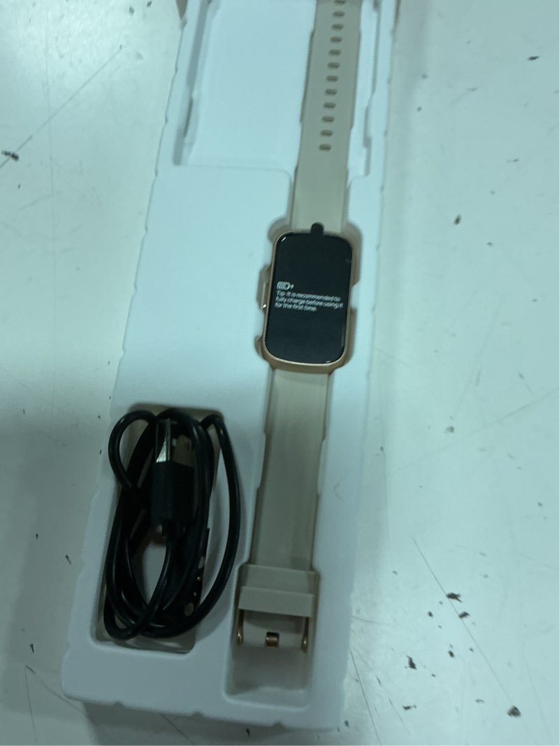 Condition photo showing Good Condition for fitness tracker, smart watches for women men with 24/7 heart rate/blood pressure/blood oxygen monitor, sleep tracker, calories&step counter, ip68 waterproof health activity trackers for android&iphone white