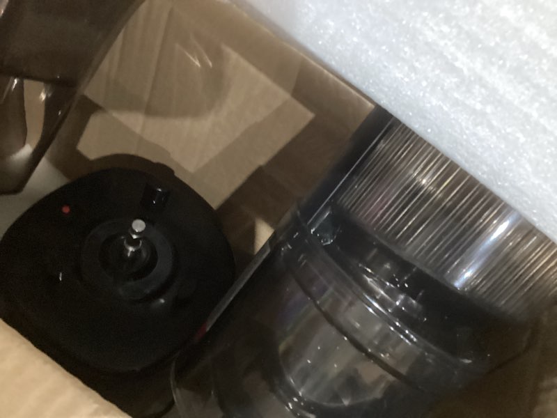 Condition photo showing Good Condition for Juicer Machines, Cold Press Juicer Professional for Maximum Nutrients & High Yield, Ultra-Quiet Motor Efficient with Leafy Greens to Hard Vegetables, Easy to Clean Design, Black