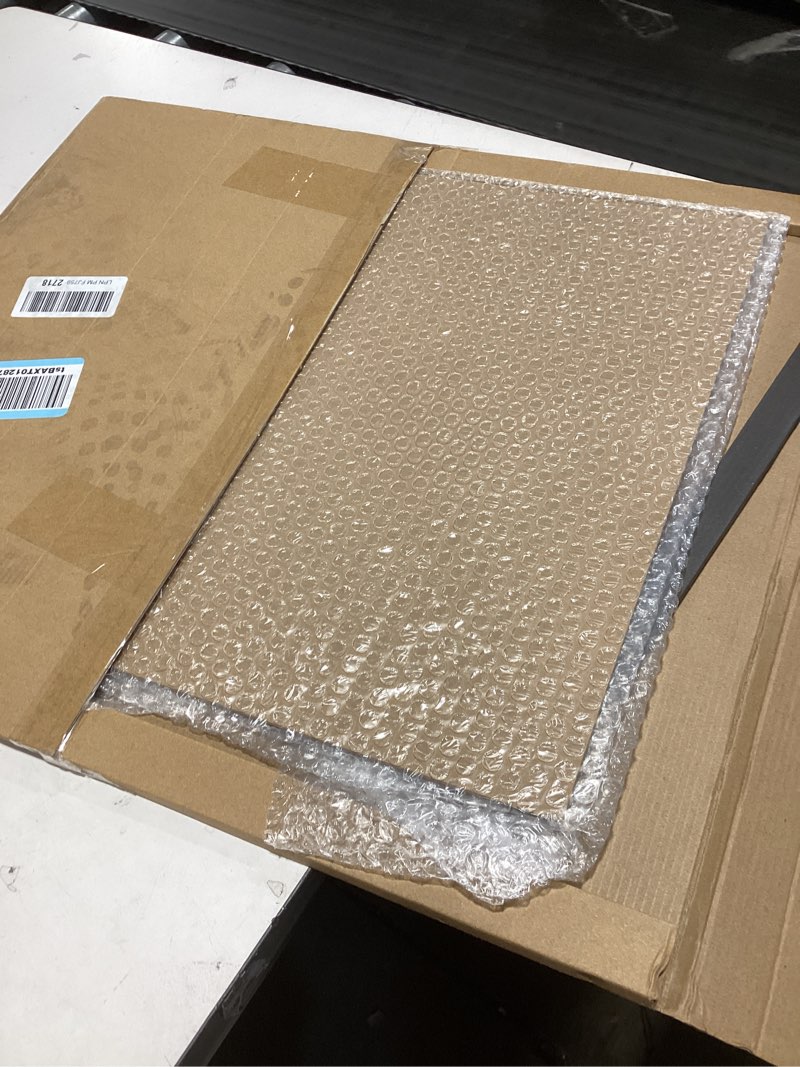 Condition photo showing Good Condition for (2 Pack) 16" x 20" Plexiglass Sheets 1mm Thick, Clear Acrylic Sheets Panel Cut to Size Plexiglass Acrylic Board, Cut with Engraver, Power Saw or Hand Tools, No Laser Cut. 16" x 20" (2 pack) 1mm Thick (0.04")