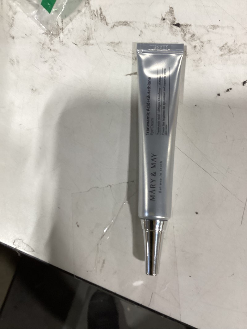 Condition photo showing As Is for similar product Mary n May Glutathione Niacinamide Eye Cream for Reduce & Brightening Dark Circles (12 g)